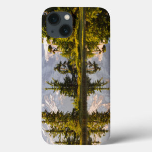 Etui iPhone Case-Mate Le mont Rainier se reflète dans un gouffre près