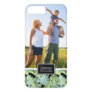 Etui iPhone Case-Mate Le motif floral   de jungle ajoutent votre photo