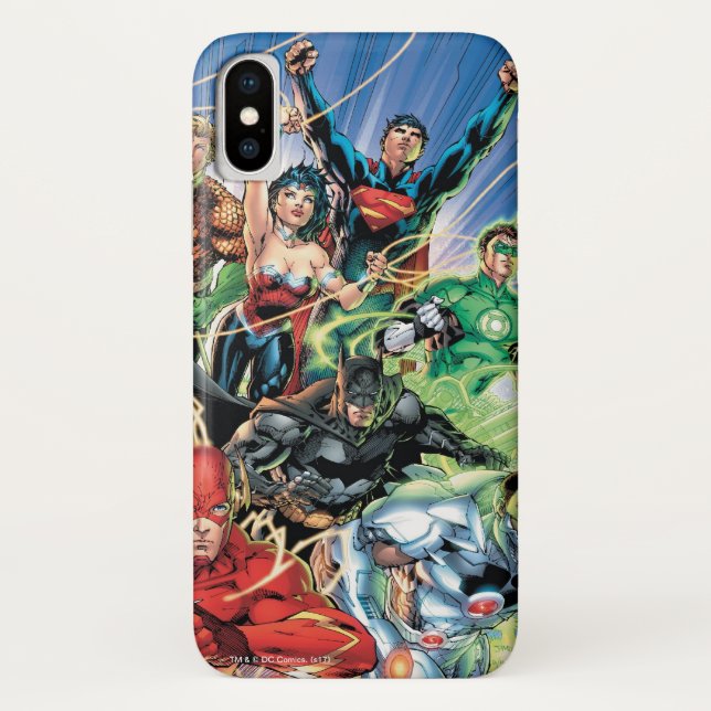Coques Case-Mate iPhone Le New 52 - Justice League #1 (Dos)