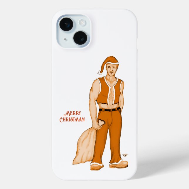 Coques Case-Mate iPhone Le nouveau Père Noël - Joyeux Noël ! (Verso)