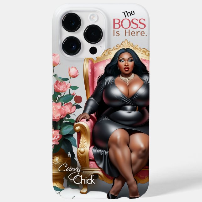 Coques Case-Mate iPhone Le Patron Est Là (Verso)