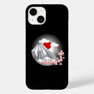 Coque Pour iPhone 14 Le paysage Abstrait du mont Fuji