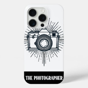 Coque iPhone 15 Pro Le Photographe Minimal Tarot Style Photographie