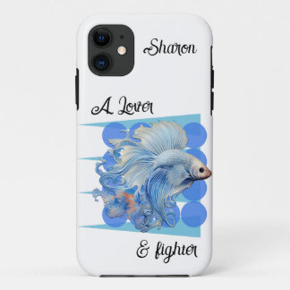 Case-Mate iPhone Case "Le poisson combattant siamois"