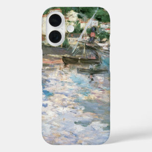 Coques iPhone 16 Le Port, Nice par Berthe Morisot, Art Vintage