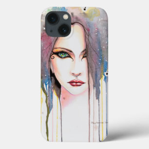 Etui iPhone Case-Mate Le portrait d'art moderne aquarelle psychique