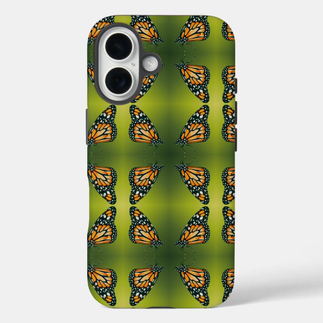 Coques Case-Mate iPhone Le puissant papillon monarque  (Verso)