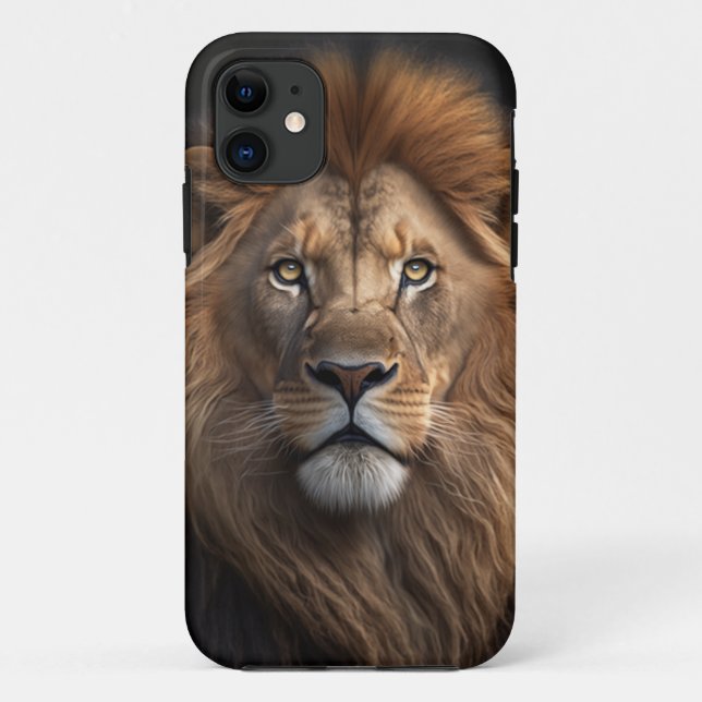 Coques Case-Mate iPhone Le roi Lion Majestic de la Jungle (Dos)