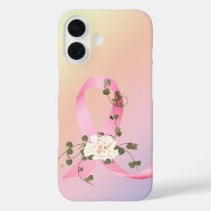 Coques iPhone 16 Le Ruban Rose Au Lierre