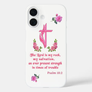 Coques iPhone 16 Le Seigneur est mon rocher