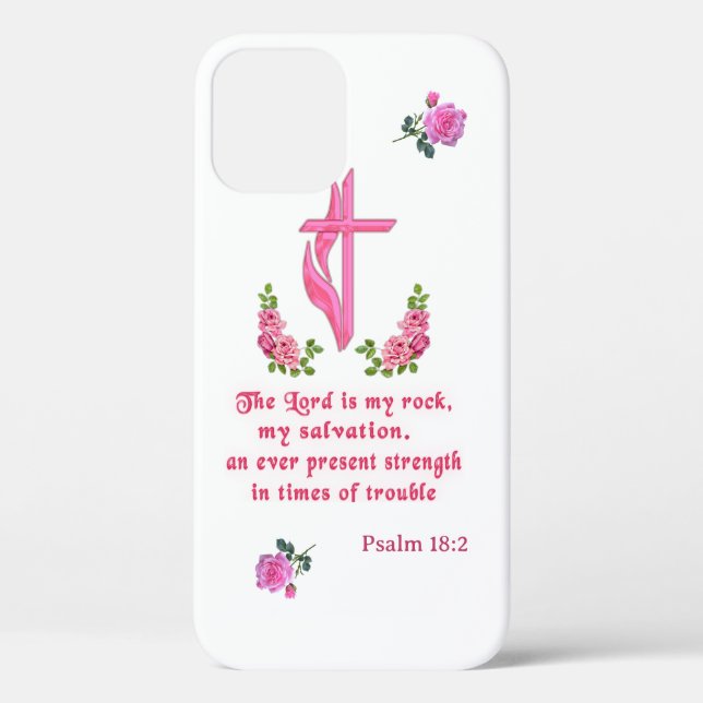 Coques Case-Mate iPhone Le Seigneur est mon rocher (Verso)