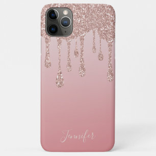 Case-Mate iPhone Case Le Shimmer de luxe en or rose pâle