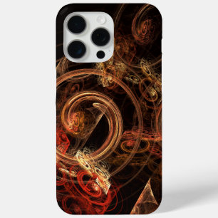 Coque iPhone 15 Pro Max Le son de la musique Art Abstrait