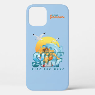 Case-Mate iPhone Case Le surfeur chevauche la vague (M)