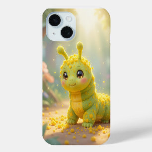 Coque Pour iPhone 15 Le voyage magique de la petite chenille 🐛✨