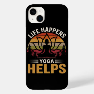 Coque Pour iPhone 14 Plus Le Yoga Aide à Vivre
