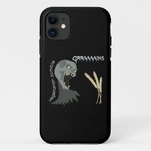 Coque Case-Mate Pour iPhone Le zombi végétarien veut Graaaains !