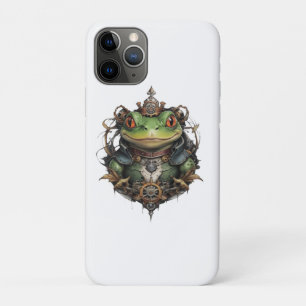 Case-Mate iPhone Case "Leap mécanique : La grenouille verte Steampunk"