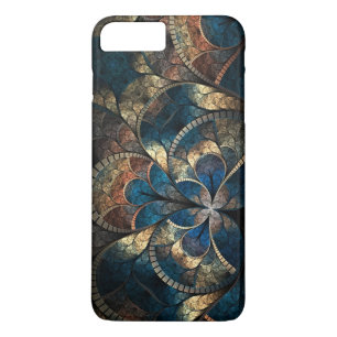 Coques Pour iPhone Lecteurs Abstraits Mosaic Blues iPhone 7