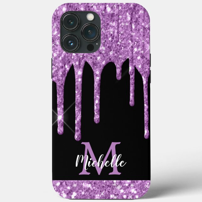 Coques Case-Mate iPhone Lecteurs de Parties scintillant violet clair moder (Verso)