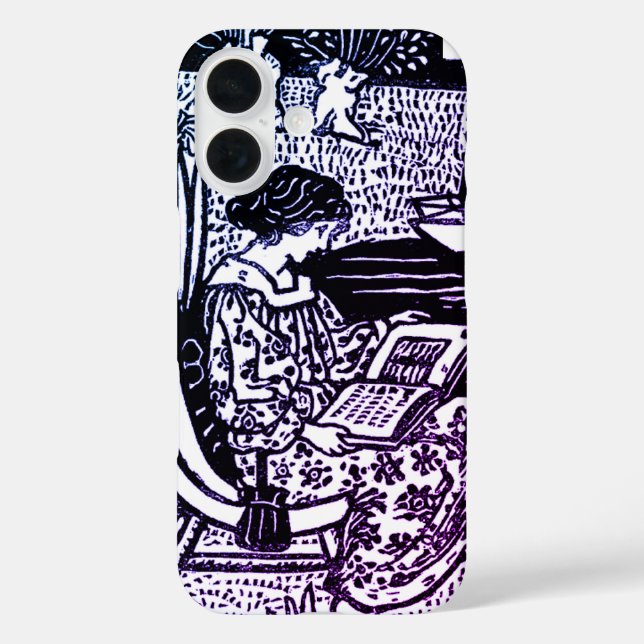 Coques Case-Mate iPhone Lecture Art Nouveau Femme (Verso)