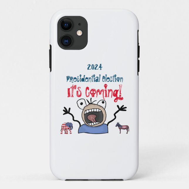 Coques Case-Mate iPhone L'élection présidentielle de 2024, c'est à venir ! (Dos)