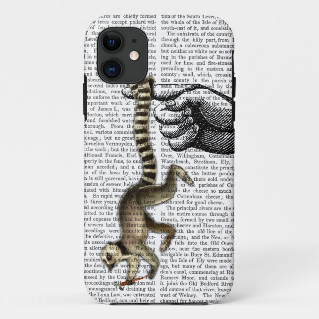 Coques Case-Mate iPhone Lemur à la ceinture sur le doigt 2 (Dos)