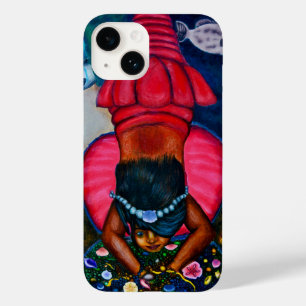 Coque Pour iPhone 14 Lena À Peine Là-Bas/Téléphone Brut