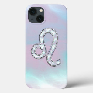 iPhone 13 Coque Léo Connexion Pastels Nacre Mère de style Pearl
