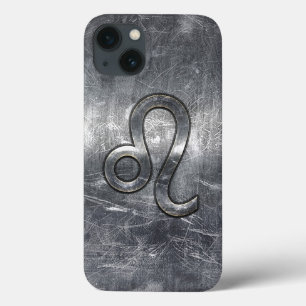 iPhone 13 Coque Leo Zodiac Connexion de style industriel