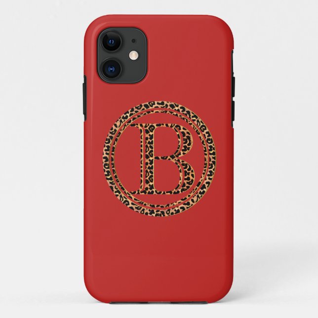 Coques Case-Mate iPhone léopard B (Dos)