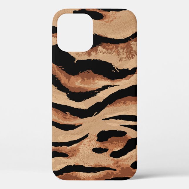Coques Case-Mate iPhone Léopard de tigre : Peau animale sans joint (Verso)