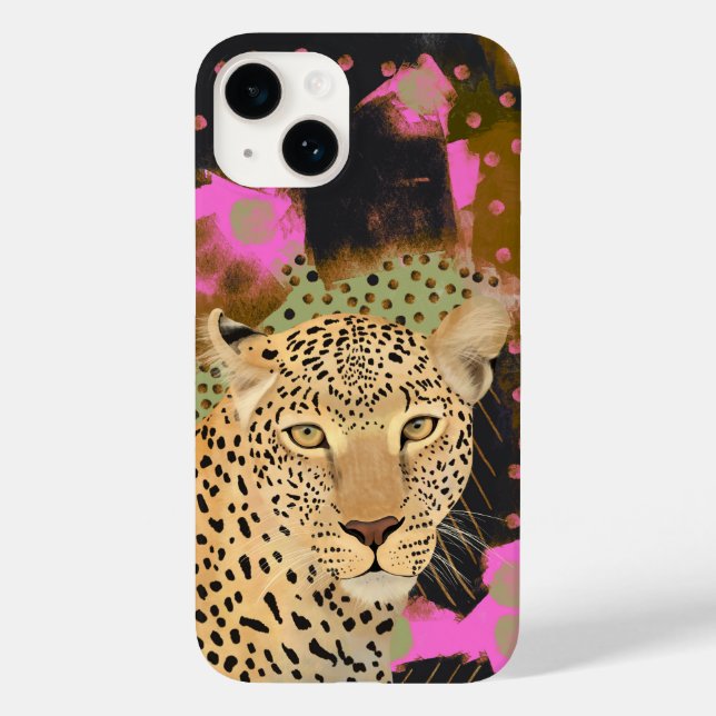 Coques Case-Mate iPhone Léopard hypnotique (Verso)