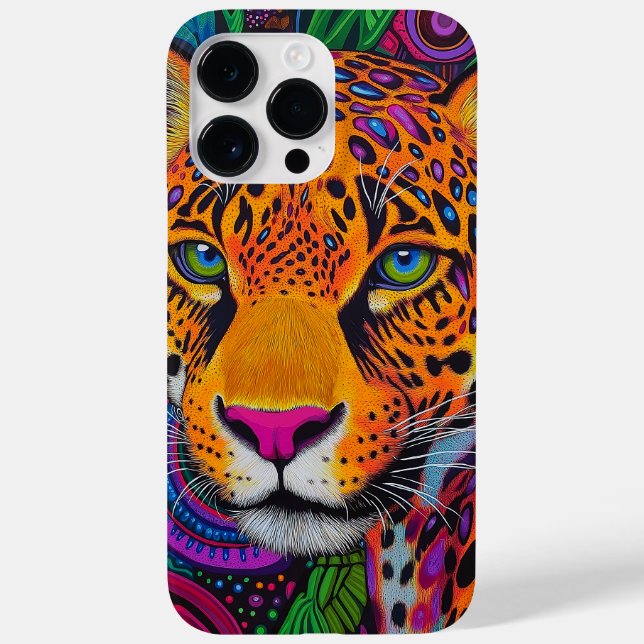 Coques Case-Mate iPhone Léopard Lumineux  (Verso)