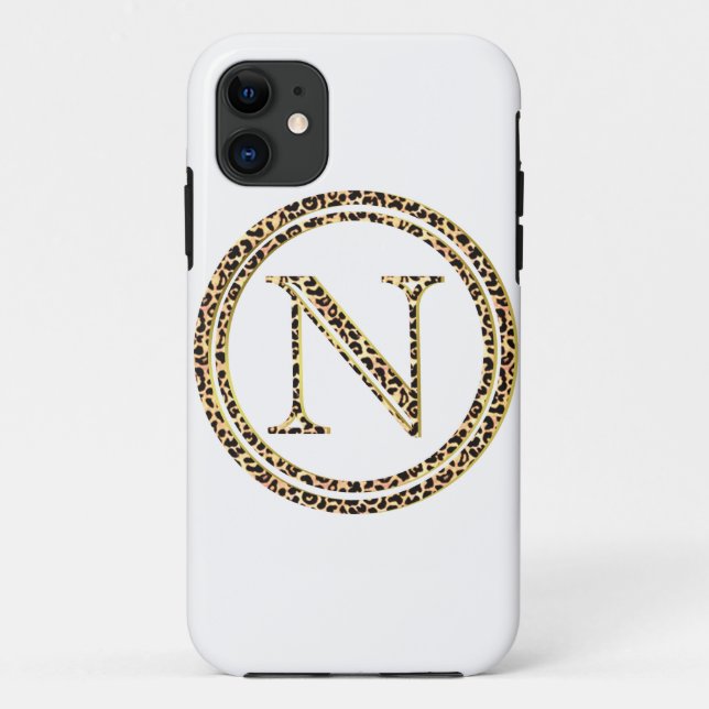 Coques Case-Mate iPhone Leopard N (Dos)