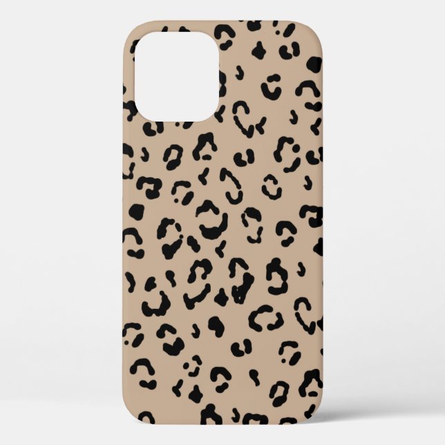 Coques Case-Mate iPhone Leopard Neutral I Cheetah Print (Verso)