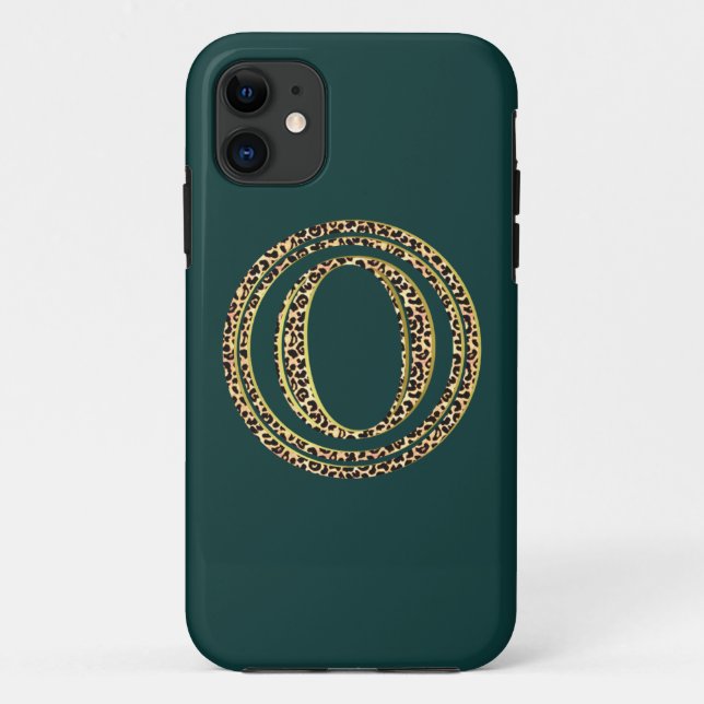 Coques Case-Mate iPhone Leopard O (Dos)