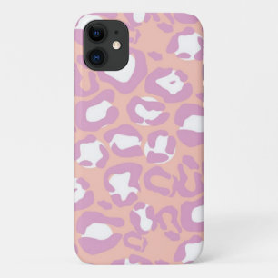 Coque iPhone 11 Léopard Print, Léopard Spots, Rose Léopard