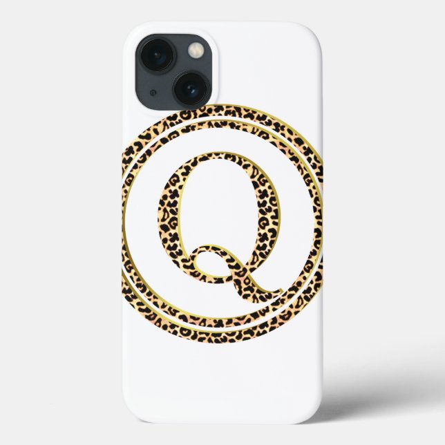 Coques Case-Mate iPhone Leopard Q (Verso)
