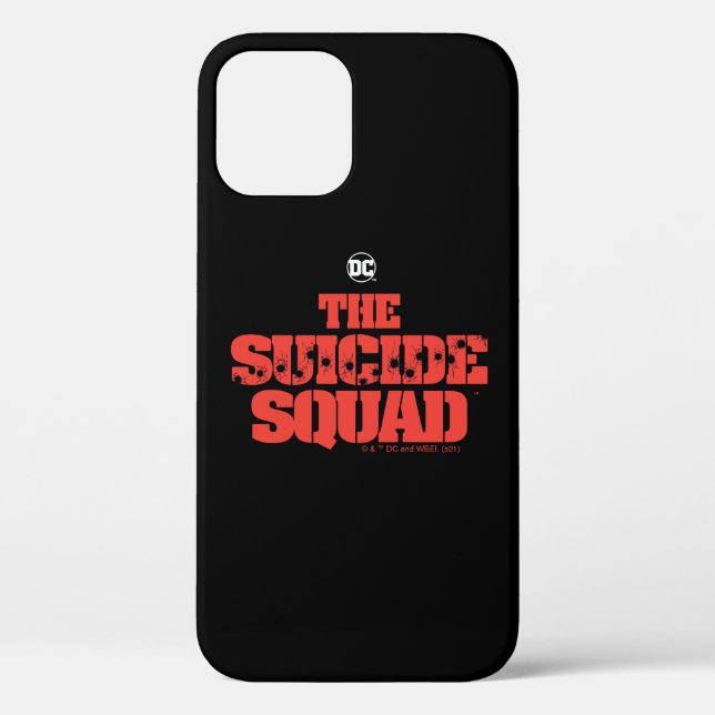 Coques Case-Mate iPhone L'équipe du suicide | Logo rouge et noir (Verso)