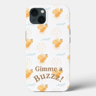 Case-Mate iPhone Case Les abeilles mignonnes me donnent une typographie