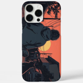 Coques iPhone 16 Pro Max Les ados sitting on his skateboard and next to his