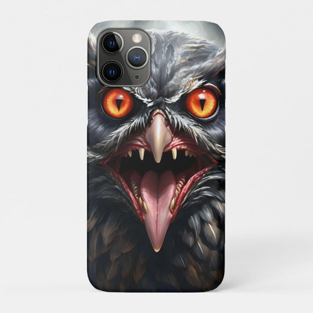 Coques Case-Mate iPhone "Les ailes cauchemardesques : La Chouette des vamp (Dos)