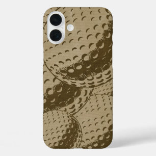 Coques iPhone 16 Plus Les amateurs de golf Rustic Golf Collage