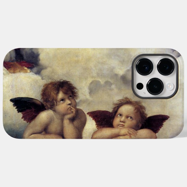 Coques Case-Mate iPhone Les anges de Raphaël (Verso (horizontal))