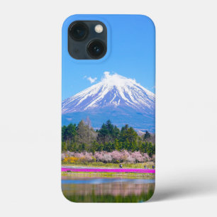 Case-Mate iPhone Case Les arbres et fleurs du Mont Fuji