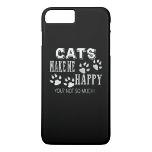 Coques Pour iPhone Les chats me rendent heureux !