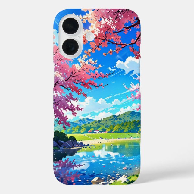 Coques Case-Mate iPhone Les collines de Spring Lakeside (Verso)