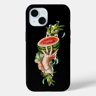 Coque Pour iPhone 15 Les éléments palestiniens traditionnels en palesti
