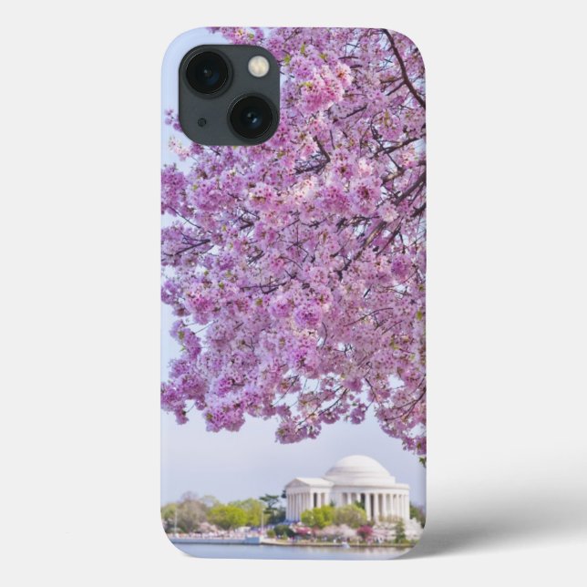 Coques Case-Mate iPhone Les Etats-Unis, Washington DC, cerisier en fleur (Verso)
